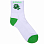 RIPNDIP TUCKED IN SOCKS WHITE / GREEN RIPNDIP TUCKED IN SOCKS WHITE / GREEN