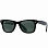 Ray Ban WAYFARER Black/Green Ray Ban WAYFARER Black/Green