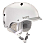 Bern LENOX WOMEN'S Satin White/Grey Trim/Grey Liner Bern LENOX WOMEN'S Satin White/Grey Trim/Grey Liner