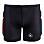 UFO PADDED PLASTIC SHORTS BLACK/RED UFO PADDED PLASTIC SHORTS BLACK/RED