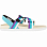Native ZURICH POOL BLUE / BONE WHITE Native ZURICH POOL BLUE / BONE WHITE