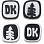Dakine DK DOTS STOMP BLACK/WHITE Dakine DK DOTS STOMP BLACK/WHITE