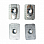 Liquid Force 6IN FLEXTRACK MOUNT X4 ASSORTED Liquid Force 6IN FLEXTRACK MOUNT X4 ASSORTED