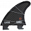 Ronix 3.5 IN - Floating Fin-s 2.0 Tool-less Fiberglass - Center Charcoal