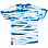 RIPNDIP HANG 10 TEE BLUE & WHITE STRIPE DYE RIPNDIP HANG 10 TEE BLUE & WHITE STRIPE DYE
