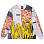 Perks And Mini TEE TO GO REAL LIFE OVERSIZED LS TEE MLTI Perks And Mini TEE TO GO REAL LIFE OVERSIZED LS TEE MLTI