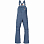 Burton W AVLN BIB ST DM LIGHT DENIM Burton W AVLN BIB ST DM LIGHT DENIM