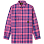 STAN RAY FLANNEL SHIRT PINK OVERDYE FLANNEL STAN RAY FLANNEL SHIRT PINK OVERDYE FLANNEL