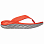 Hoka M ORA RECOVERY FLIP MANDARIN RED / WILD DOVE Hoka M ORA RECOVERY FLIP MANDARIN RED / WILD DOVE