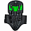Robowear Orion Back Protector BLACK/GREEN