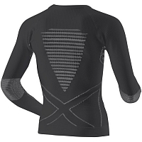 X-Bionic XB Lady Extra Warm UW Shirt Lg_sl. Black/Pearl Grey
