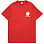 Sporty & Rich Apple T-shirt RED