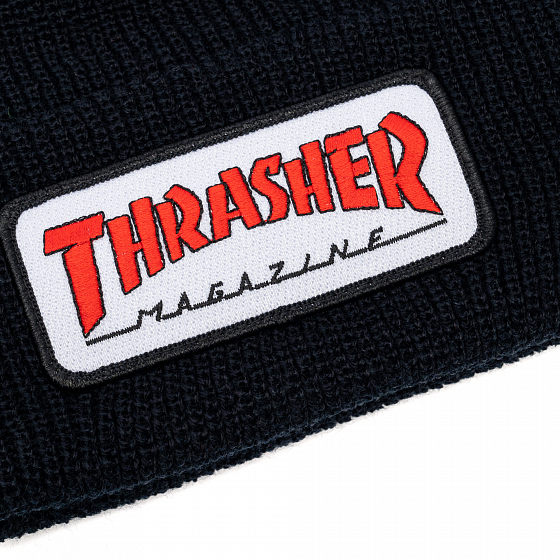 Шапка Thrasher Outlined Patch Beanie  FW23 от Thrasher в интернет магазине www.traektoria.ru - 2 фото