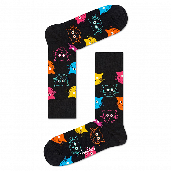 Носки Happy Socks CAT Sock  A/S от Happy Socks в интернет магазине www.traektoria.ru - 1 фото