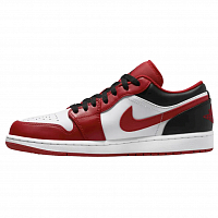 Nike AIR Jordan 1 LOW WHITE/GYM RED-BLACK
