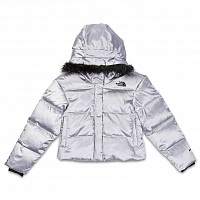 The North Face G Printed Dealio City Jacket MELD GREY/FOIL