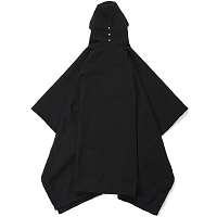 Engineered Garments Poncho BLACK POLYESTER FAKE M