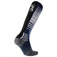 UYN MAN SKI Snowboard Socks K118 DARK BLUE/GREY MELANGE
