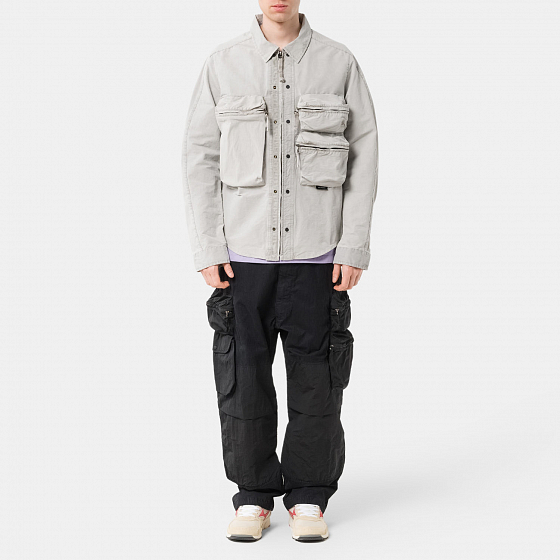 Рубашка Nemen Tats Zipped Overshirt  SS23 от Nemen в интернет магазине www.traektoria.ru - 4 фото