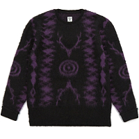 SOUTH2 WEST8 Loose FIT V Neck Sweater PURPLE
