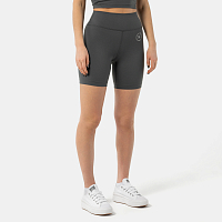 Sporty & Rich Biker Short DARK GREY HEATHER