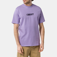 Carhartt WIP S/S Multi Star Script T-shirt SOFT LAVENDER / MIZAR