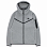 Nike M Tech Fleece Hoodie Full-Zip WR DK GREY HEATHER/BLACK