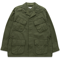 Engineered Garments Jungle Fatigue Jacket  Cotton Ripstop OLIVE COTTON RIPSTOP