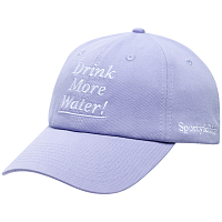 Sporty & Rich Drink More Water HAT Periwinkle