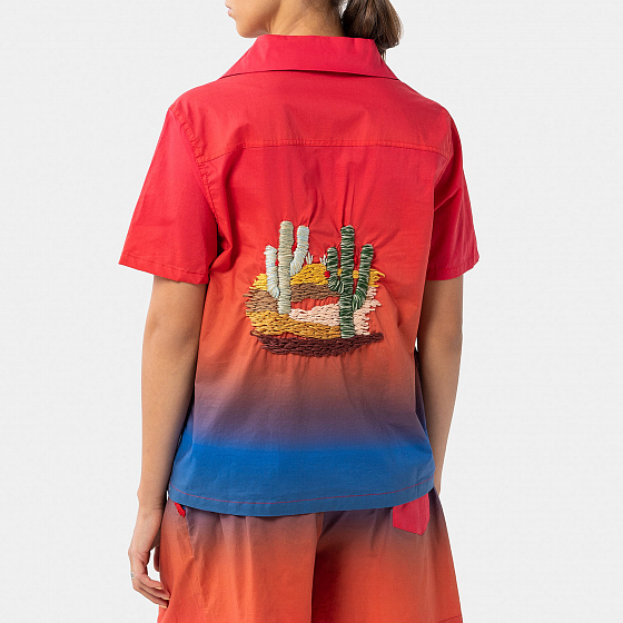 Рубашка Arizona Love Bowling Shirt  SS23 от Arizona Love в интернет магазине www.traektoria.ru - 3 фото