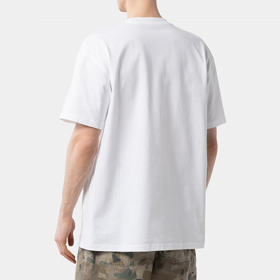  Carhartt WIP S/S American Script T-shirt  SS от Carhartt WIP в интернет магазине www.traektoria.ru - 3 фото
