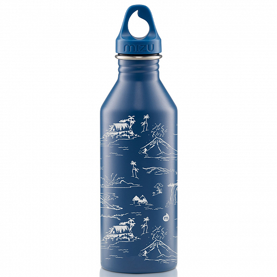 Бутылка для воды Mizu M8 HAWAIIAN PRINT  A/S от Mizu в интернет магазине www.traektoria.ru - 1 фото