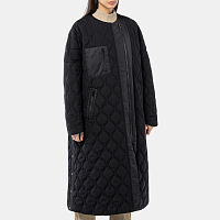 F/CE Wool Quilt Super Long BLACK