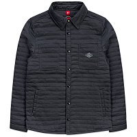 686 M Engineered Quilted Shacket BLACK