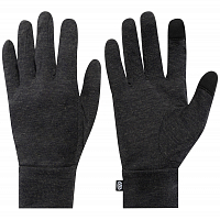 686 Mens Merino Glove Liner BLACK HEATHER