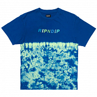 RIPNDIP Prisma Embroidered TEE NAVY/GREEN