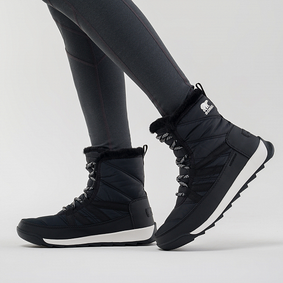 sorel black laces