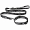 Carhartt WIP Script DOG Leash & Collar Black / White