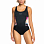 Roxy ACTIVE SWIMSUIT J ANTHRACITE FLORAL FLOW
