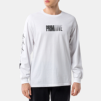 PRIMITIVE Worldwide Vision L/S TEE White