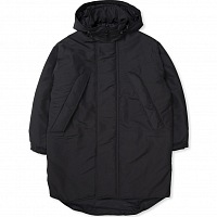OUR LEGACY Asena Parka BLACK RECYCLED POLY