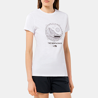 The North Face W Galahm TEE TNF WHITE