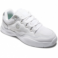 DC Decel J Shoe WHITE/SILVER