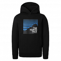 The North Face Y BOX P/O Hoodie TNFBLK/HEROBLUE