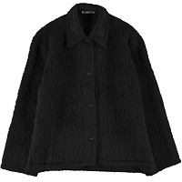 OUR LEGACY Camp Cardigan BLACK MOHAIR