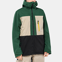 686 M SMARTY PHASE SOFTSHELL JACKET PINE GREEN CLRBLK