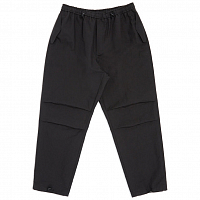 S.K. MANOR HILL M100 Pant - Black Coated Linen / Cotton BLACK COATED