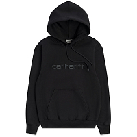 Carhartt WIP Hooded Carhartt Sweatshirt Black / Black