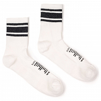 Satisfy Merino Tube Socks White