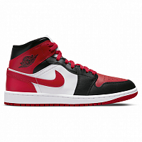 Nike Jordan 1 MID Alternate Bred TOE WHITE/RED/BLACK